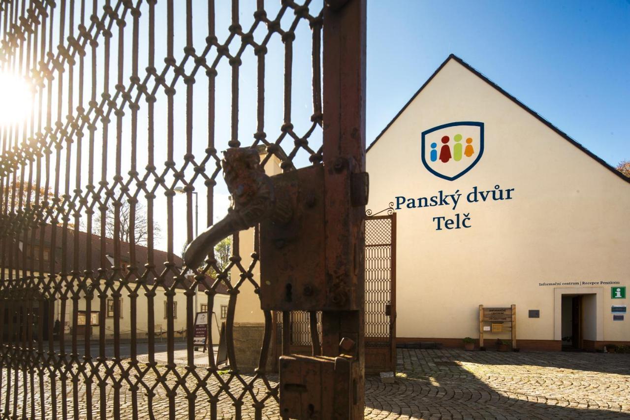 Penzion Pansky Dvur Telc Telč Exterior foto