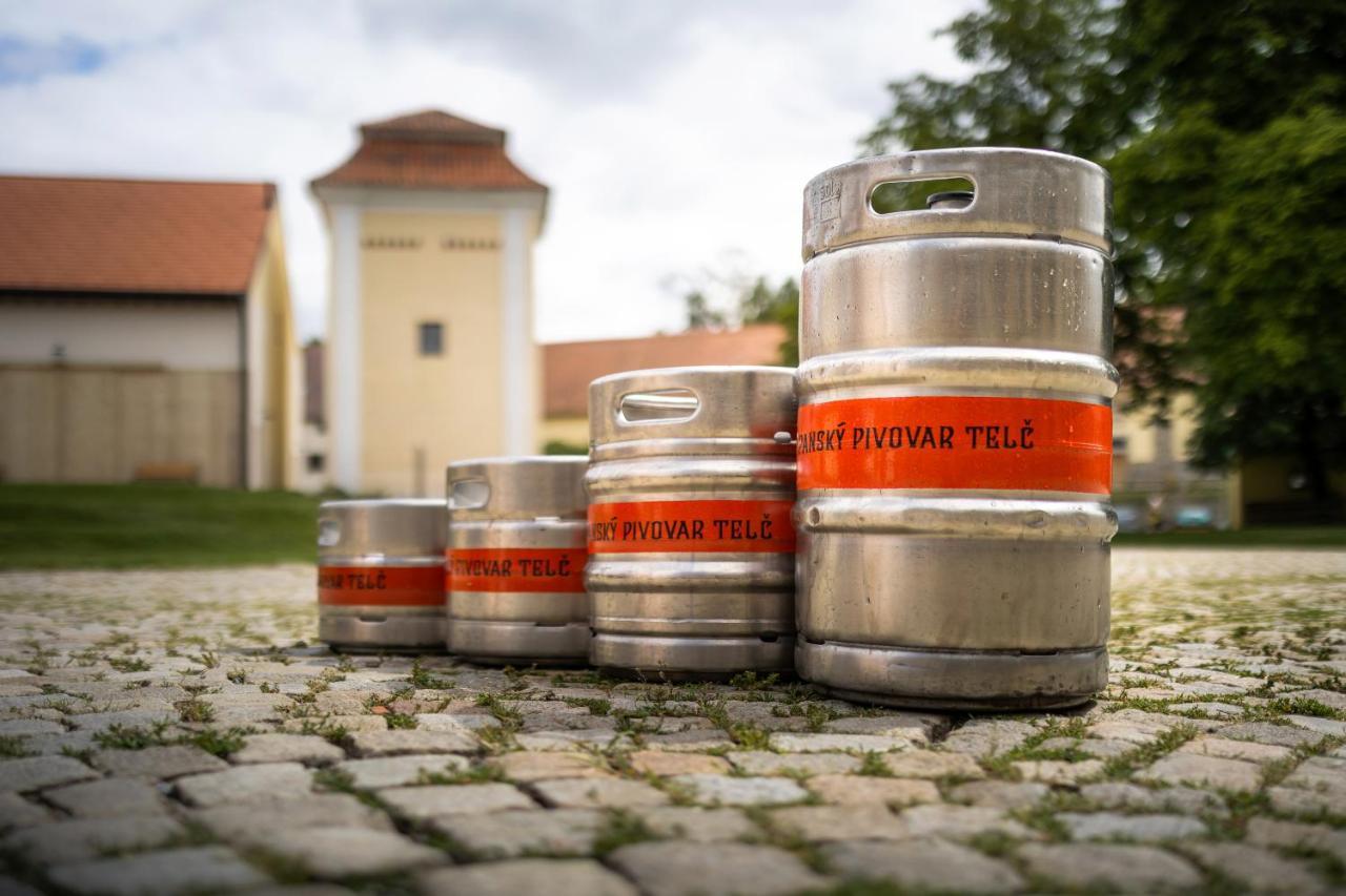 Penzion Pansky Dvur Telc Telč Exterior foto