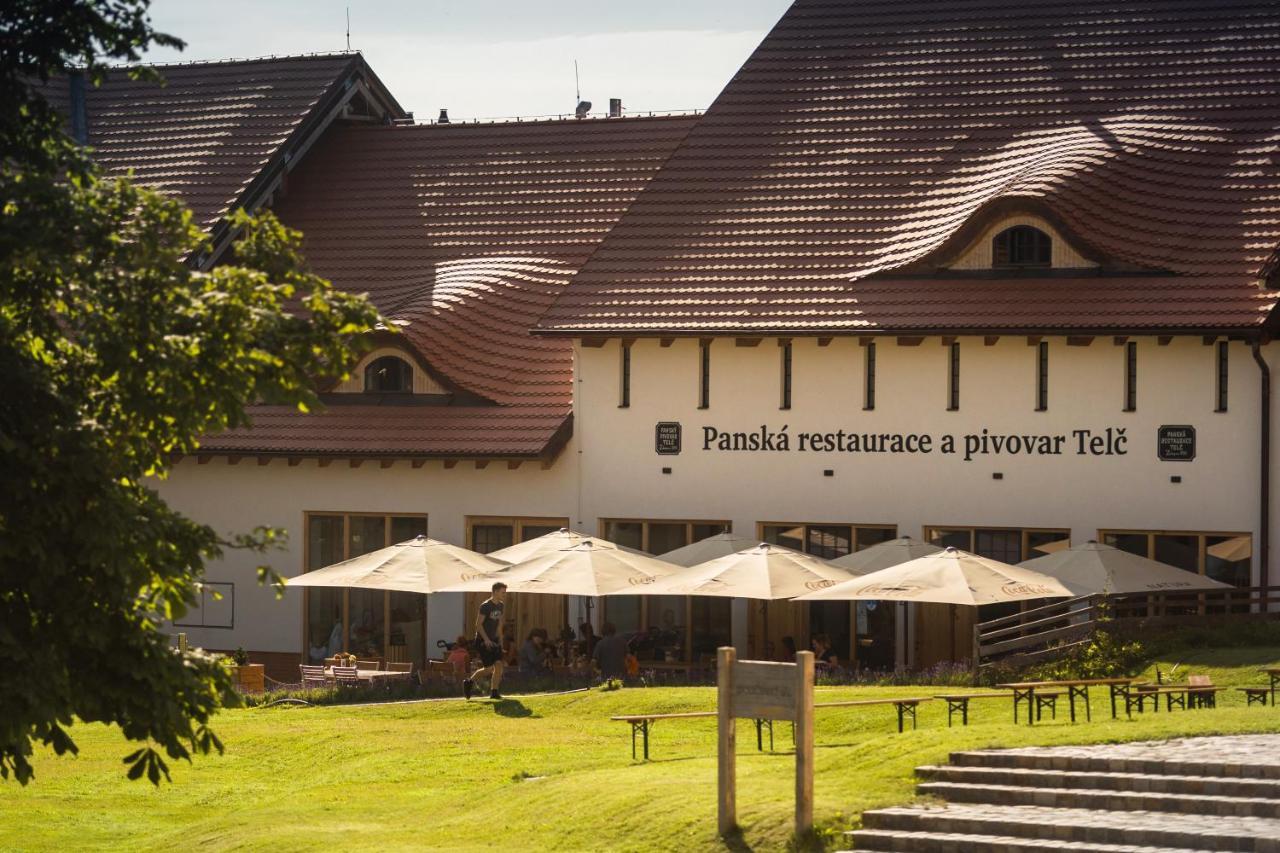 Penzion Pansky Dvur Telc Telč Exterior foto